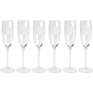 《EXCELSA》文飾香檳杯6入-190ml-- 調酒杯 雞尾酒杯