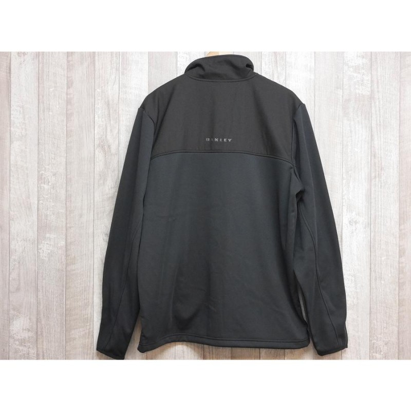 23 OAKLEY ミドルレイヤー WHISTLER RC SWEATSHIRT - BLACKOUT