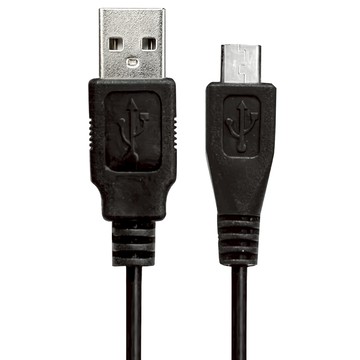 Kinyo Micro USB 充電傳輸連接線  黑色  1條  1.2m