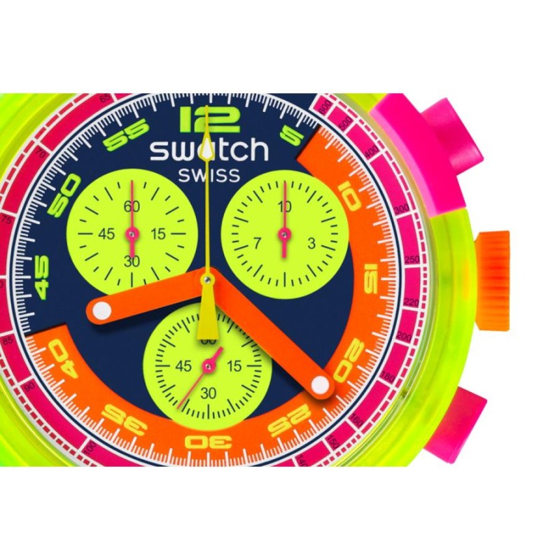 swatch スウォッチ NEON TO THE MAX 腕時計 SB06J100 ビッグボールド クロノ BIG BOLD CHRONO |  LINEブランドカタログ