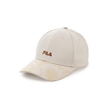 FILA 經典LOGO帽-米 HTA-1007-IV