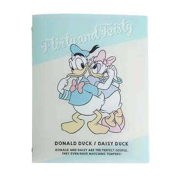 【震撼精品百貨】Donald_唐老鴨~迪士尼B5 26孔活頁夾(唐老鴨&黛西)
