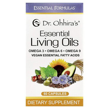 Dr. Ohhira's, Essential Living Oils，60 粒膠囊