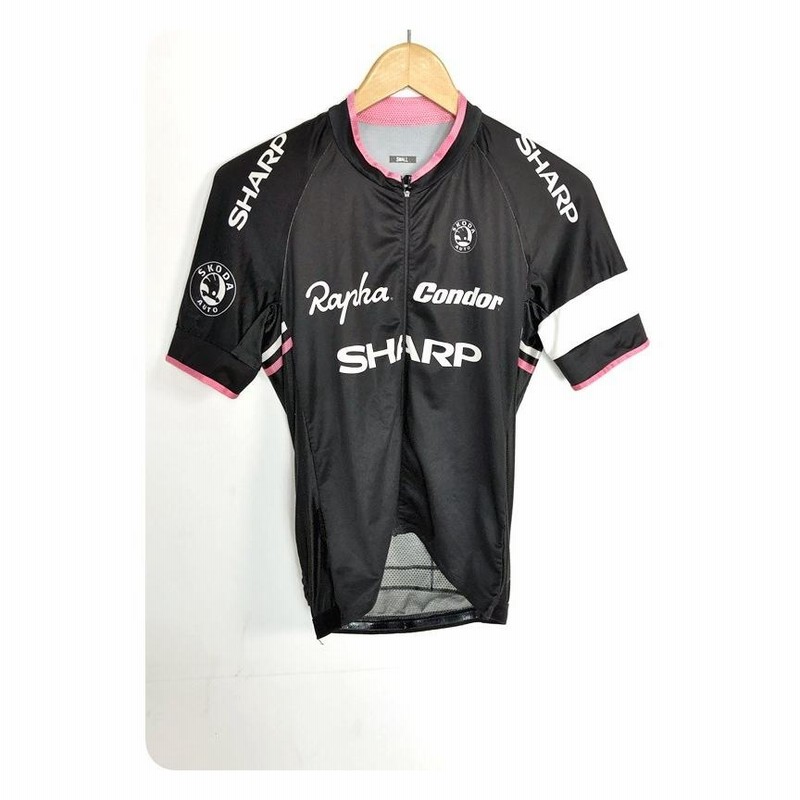 RAPHA ラファ 半袖 サイクルジャージ SHARP サイズS ブラック ピンク