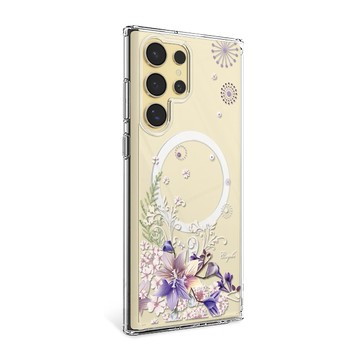APBS Samsung S26/S25/S24/S23系列 輕薄防摔磁吸手機殼-祕密花園