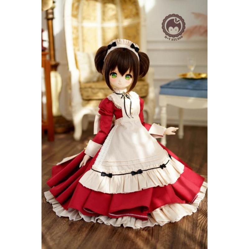 ニャー屋】小さなメイド長SHDP会場限定ロングスカートメイド服かわいい1of4 MDDブラックボックスカード | LINEショッピング