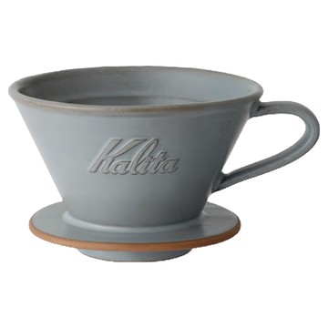 Kalita 185系列 美濃燒陶瓷蛋糕濾杯  1個  砂藍色  500ml
