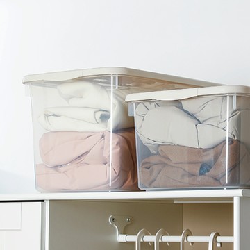 日本 天馬 ROX系列掀蓋式收納整理箱-40L-3入