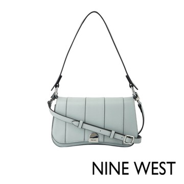 絕版品NINE WEST DUANA  手提斜背單肩包-淡藍色