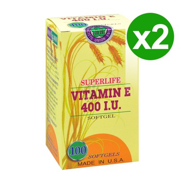 【藥聯生技】賜寶來福維生素E 100粒/2瓶