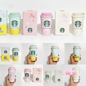 星巴克杯子2026新年禮物雙飲不鏽鋼保溫杯女神logo水杯隨行杯吸管杯高顏值