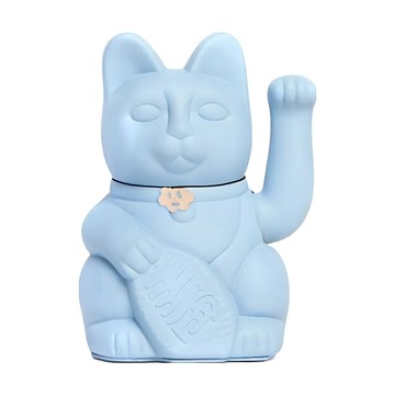 Diminuto Cielo 幸運繽紛招財貓  15cm  淺藍色