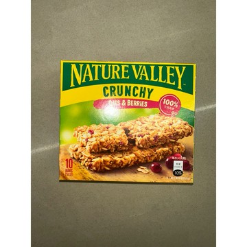 西班牙🇪🇸 NATURE VALLEY天然谷 纖穀派／燕麥棒 （蘋果／蔓越莓／楓糖／蜂蜜／黑巧克力） 210g穀物棒
