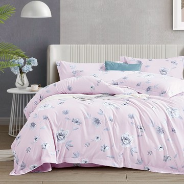 吸濕排汗3M科技天絲 / 四件式兩用被床包枕套組 / 明媚花開