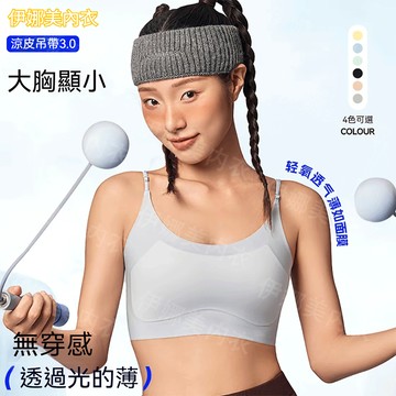 【冰絲束胸】冰絲內衣 無痕內衣 大胸顯小 束胸內衣 束胸大尺碼 隱形束胸 夏季輕薄無痕文胸 無鋼圈内衣 涼感吊帶 束胸