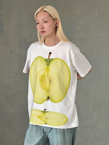 Green Apple T-Shirt 新鮮青蘋果T恤 無性別穿搭