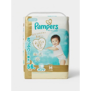Pampers 幫寶適日本境內版 褲型尿布 6~12kg中碼(M)56枚/褲型尿布XL 12-22kg42枚/尿布褲型XL 12-22kg50枚/褲型