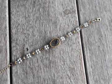 251124 黑髮晶 串珠 手鍊