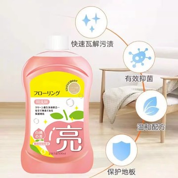 隔日達🚀桃香地板清潔劑 潔淨抑菌祛味多效合一 乾爽不粘腳 強力去污 拖地清潔液 適用木地板/磁磚/大理石地板清潔養護增亮