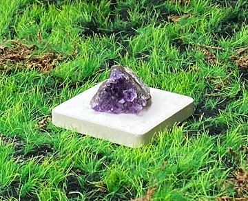 能量擺飾-天然原皮原礦山形紫晶簇 紫水晶 財運增智慧 快速出貨