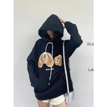 正確版PALM棕櫚天使衛衣ANGELS斷頭小熊泰迪熊連帽衫長袖男女潮牌