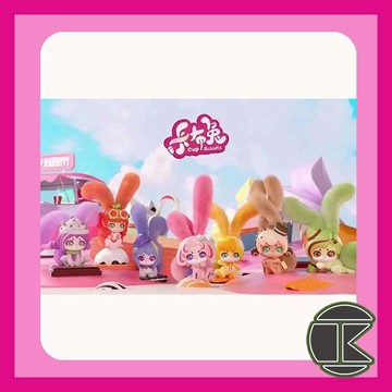 【愛蛋客】6月預購 盒玩 卡布兔水果牛奶系列盲盒 玩具 收藏 娛樂 一中盒6入