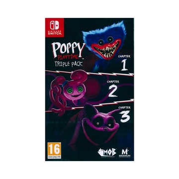 Nintendo NS Switch《 波比的遊戲時間 Poppy Playtime: Triple Pack 三重包合輯 》英日文歐版