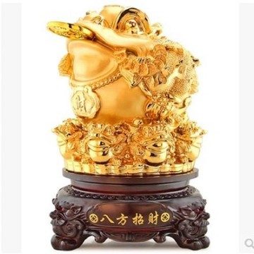 [協貿國際]   招財金蟾擺件