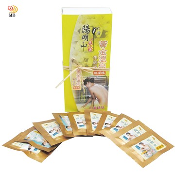 月陽台灣陽明山白璜溫泉濃縮黃金塊溫泉包20包超值組(GO20)