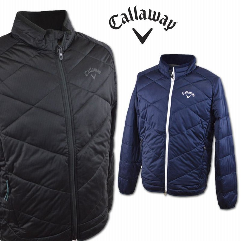 新品☆キャロウェイ Callaway 中綿ブルゾン Ｍ 紺 - スポーツ別