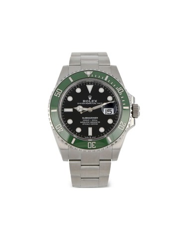 Rolex - 2023 pre-owned Submariner Date 41mm - men - stainless steel - One Size - Black