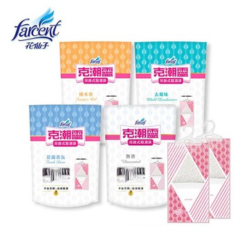 【蝦皮直營】克潮靈 吊掛式除濕袋 2入 檜木香/去霉味/晨露香氛/無香