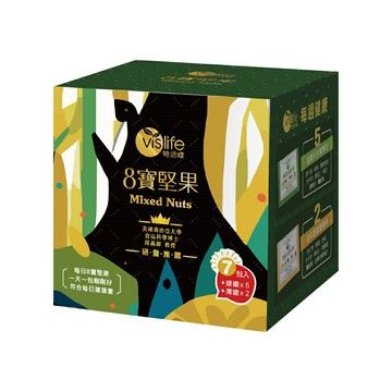 特活綠 綜合8寶堅果 (25g/7包/盒)【杏一】
