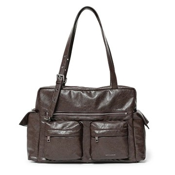 【SAMO ONDOH】Pocket Utility Bag L - veg cocoa