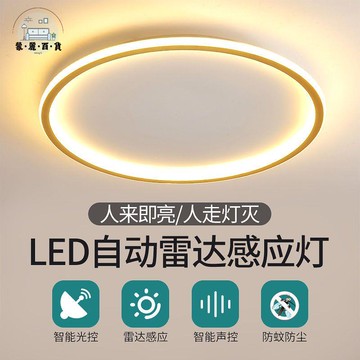 免運 感應燈 走廊燈 過道燈 壁燈 樓梯燈 led感應吸頂燈智能樓道樓梯過道家用入戶走廊自動雷達人體感應燈店長推薦 開立發票 工廠現貨 特惠/全館折扣 mm5317