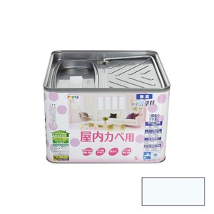 日本 Asahipen 水性高機能健康塗料 奶凍藍 5L