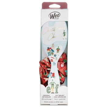 【Wet Brush】原版順髮梳 + Elf 聯名版（附髮圈）