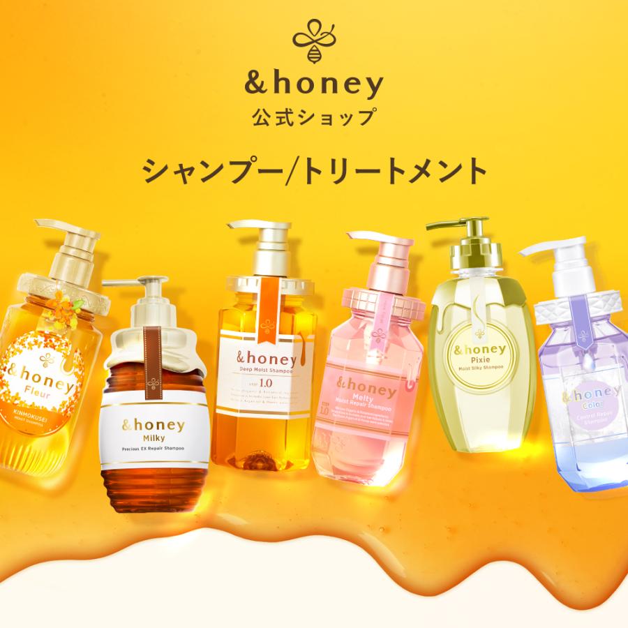 &honey アンドハニー シャンプー & トリートメント 詰替　８セット 楽天市場】アンドハニー &honey ディープモイスト シャンプー