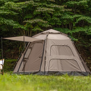 Fast Camp Auto 8 窗戶快開帳篷  卡其色  7-8人