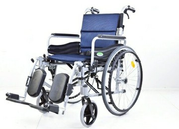 [頤辰] 鋁合金輪椅  YC-925.2 骨科腳 大輪 (輪椅B款+附加A功能補助) 可拆掀扶手、可拆腳靠