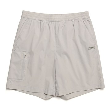 男女同款 FIOTOS 運動短褲 - 米色