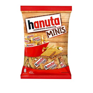 Hanuta 迷你榛果巧克力威化餅乾