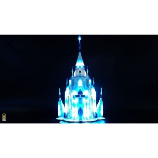 *非盒組*樂光 LED WBS-43197 燈組 冰雪奇緣城堡燈組組合(含USB+展示盒)
