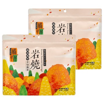 橘平屋 岩燒半切海苔 麻油風味  40g  2包