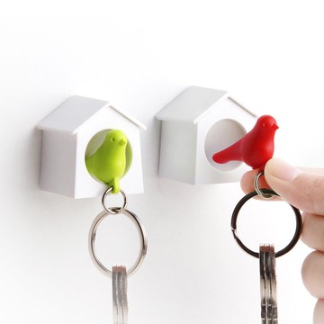 QUALY 迷你雀兒哨匙圈