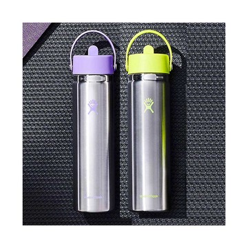 Hydro Flask 24oz/709ml 寬口 吸管 真空 保溫瓶 原色/萊姆綠 紫羅蘭(保溫 保冰 保冷 大容量 手搖杯)