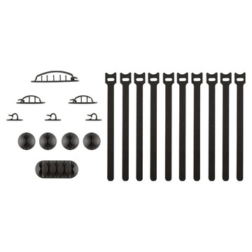 SAMOTON 薩摩頓 時尚理線收納組 MAO-23  黑色  1套