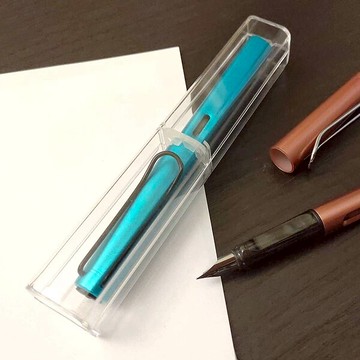 透明筆盒 鋼筆盒 塑膠禮品送禮包裝 文具收納盒 辦公用品