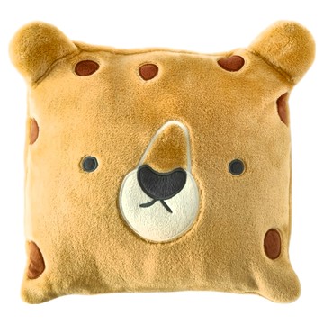 HOLA 和樂家居 抗菌法蘭絨造型毯 600g  105 x 140 x 1cm  花豹