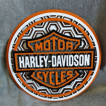 新上架👉哈雷摩托logo擺件3D列印Harley-Davidsonlogo擺件哈雷周邊掛件交換禮物 送朋友禮物